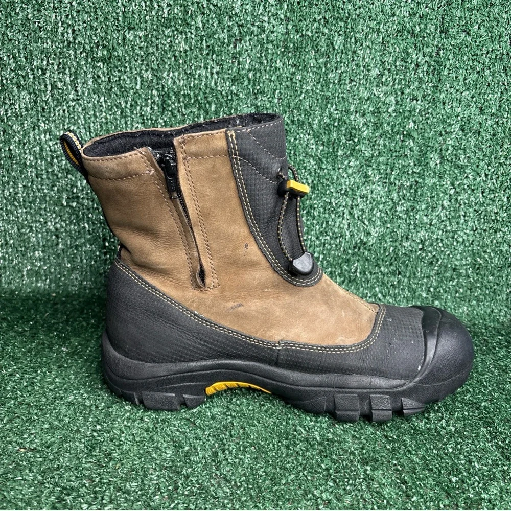 Keen Women's High Insulated WP Boots -25°F Brown Black Snow Winter Size 9 - Picture 7 of 13